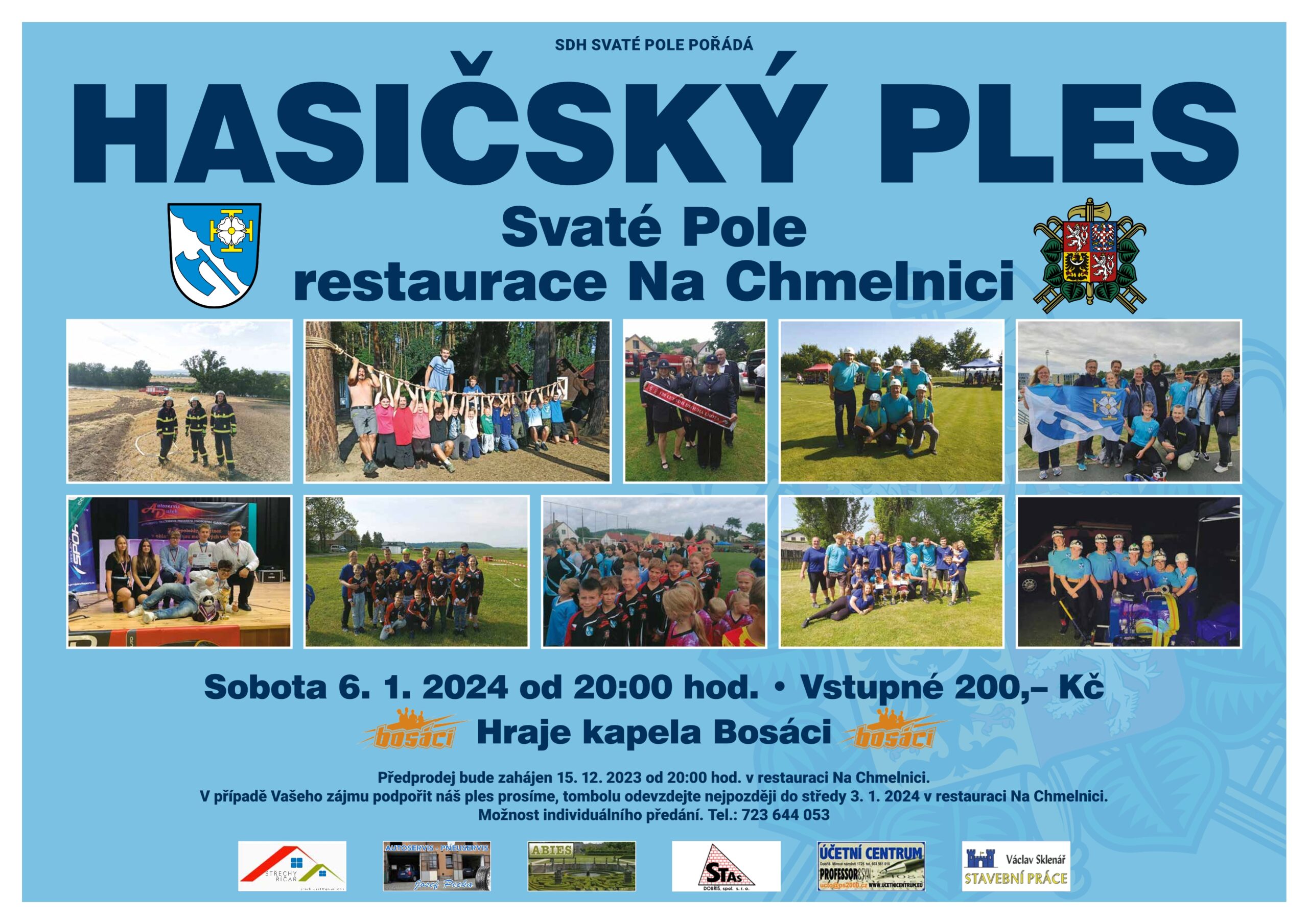 Hasičský ples 6.1.2024