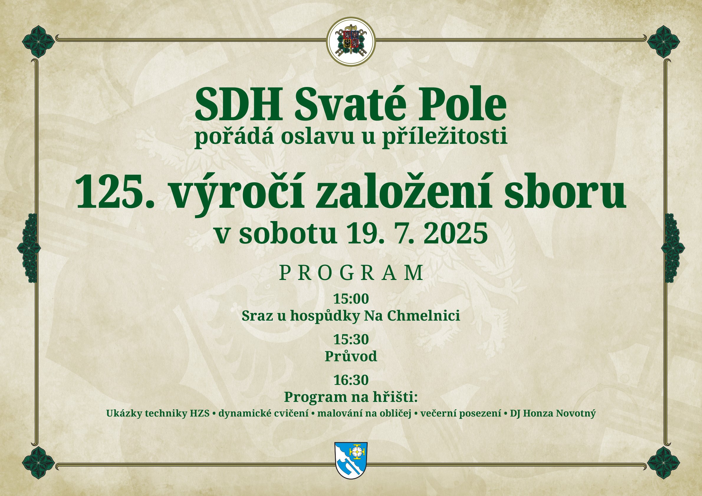 125. výročí založení SDH