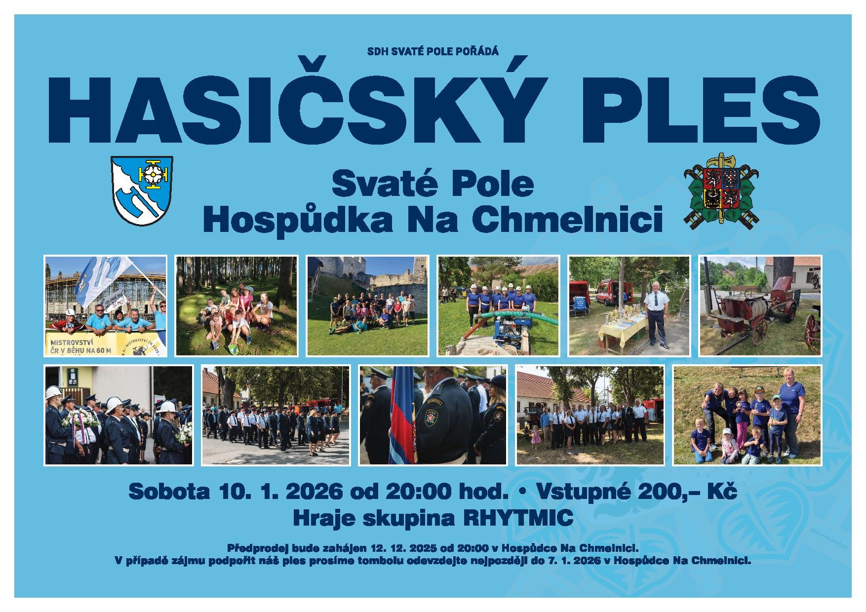 Hasičský ples 10.1.2026